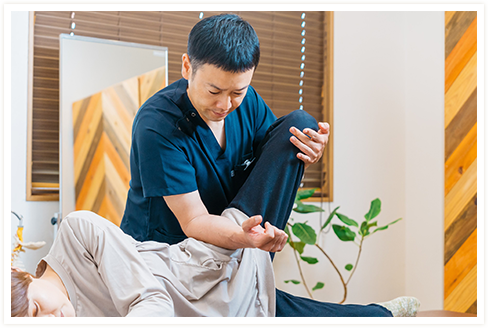 バキバキしない整体法で心配は無用！